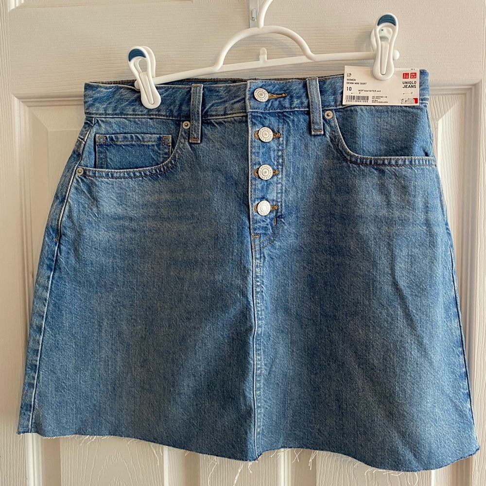 Denim skirt